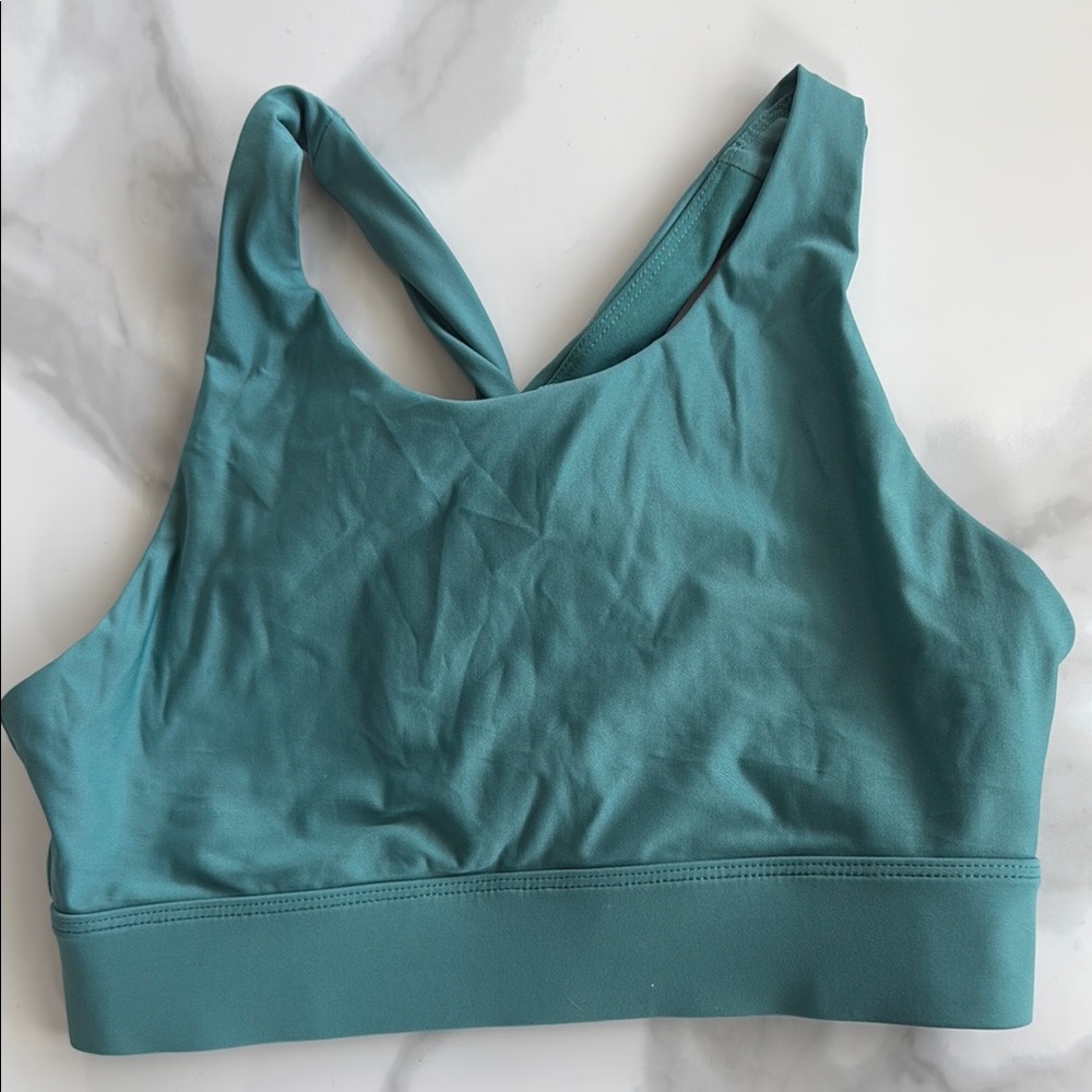 Teal Sports Bra